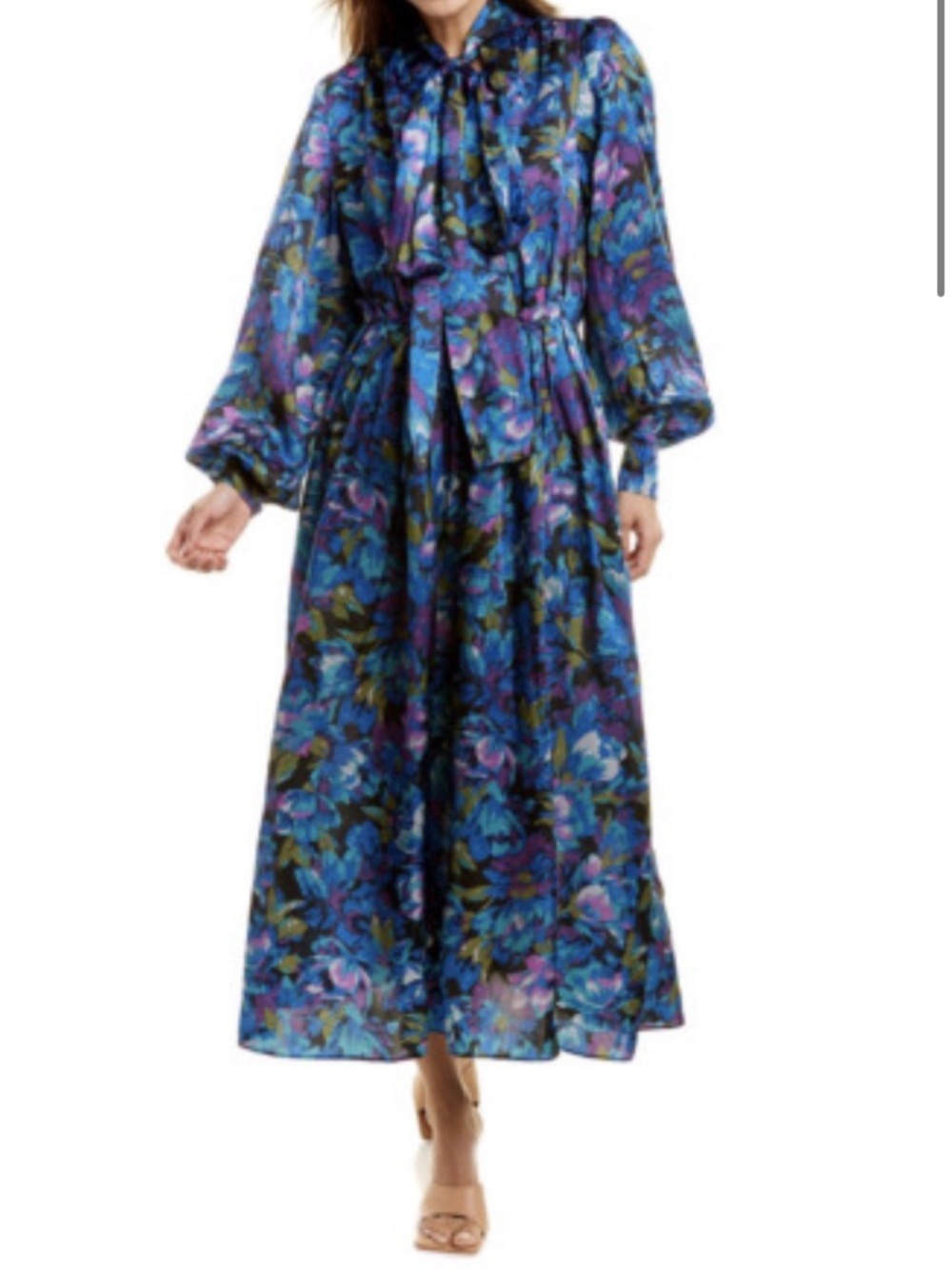 RONNY KOBO |  Silk-Blend Maxi Dress